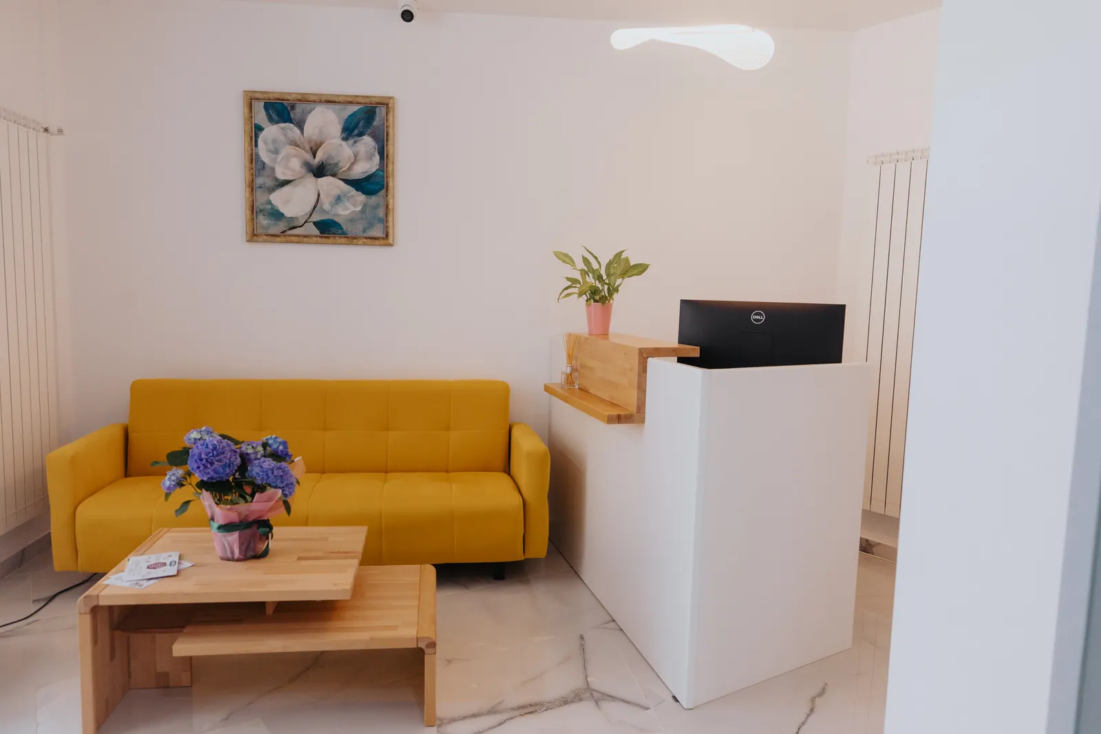 Sala de așteptare Roots Dental Clinic